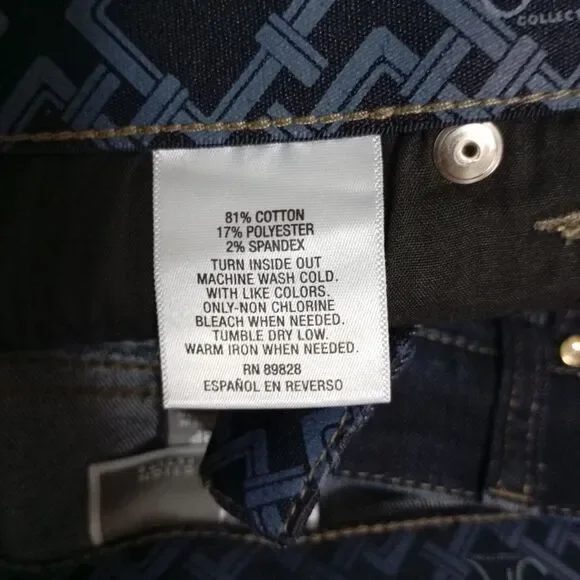 JM Collection Petite Women’s Capri Denim Pants size 8P Jeans - Picture 8 of 13